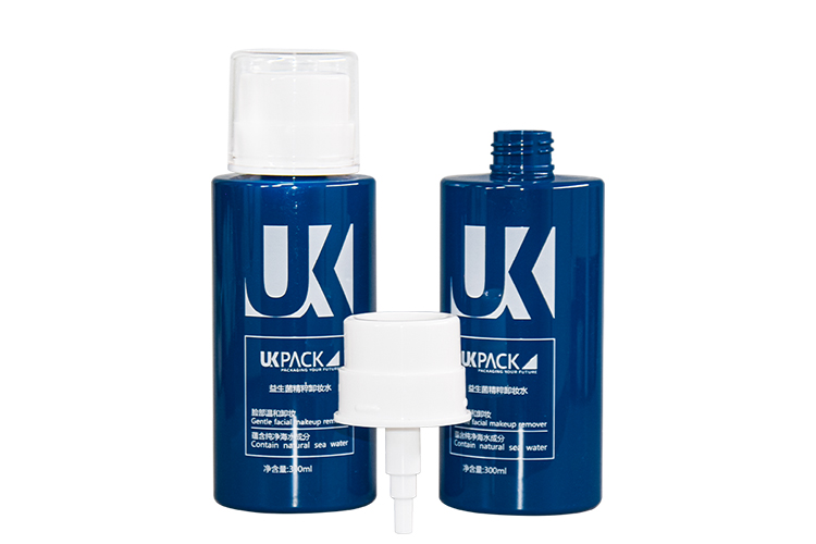 Blue Makeup Remover Bottle (UKG33) 300ml